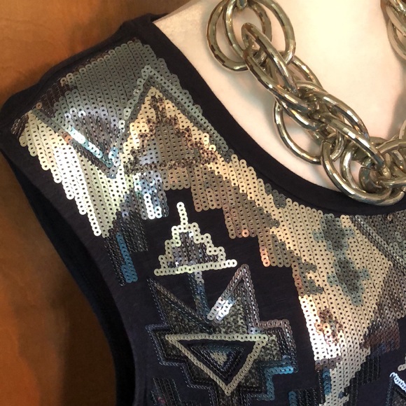 Decadent Sequined Maxi by Express - Picture 4 of 16